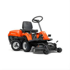 Husqvarna R112C Rider – Mașină de tuns gazon compactă pentru grădini mici și medii